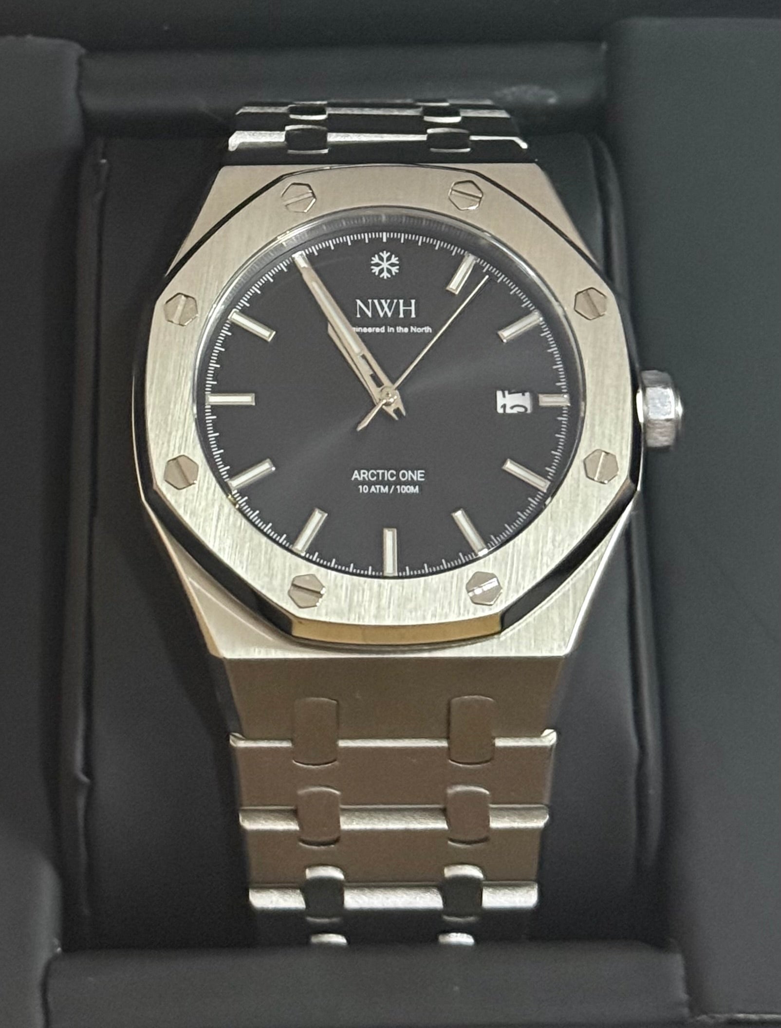 Arctic One Grey Black Dial